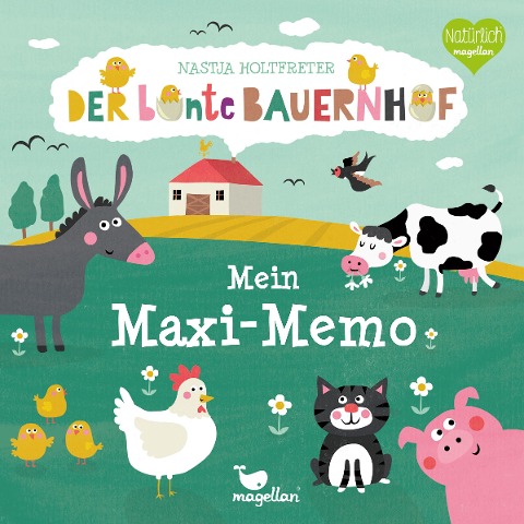Der bunte Bauernhof - Mein Maxi-Memo - Nastja Holtfreter