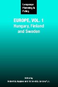 Language Planning and Policy in Europe, Vol. 1 - 