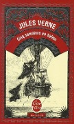 Cover-Bild zum Titel 'Cinq semaines en ballon' von 'Jules Verne'