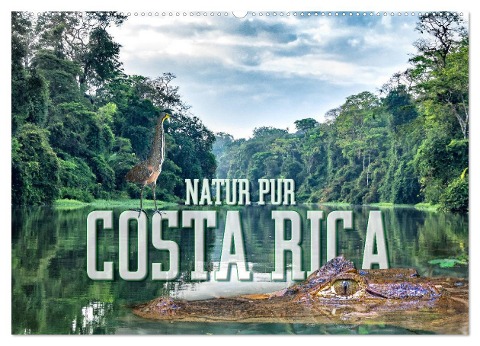 Natur pur, Costa Rica (Wandkalender 2024 DIN A2 quer), CALVENDO Monatskalender - Dieter Gödecke