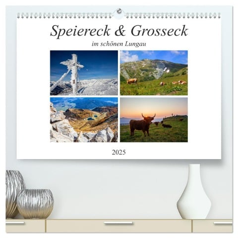 Speiereck & Grosseck (hochwertiger Premium Wandkalender 2025 DIN A2 quer), Kunstdruck in Hochglanz - Christa Kramer