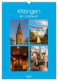 Kitzingen im Hochformat (Wandkalender 2025 DIN A3 hoch), CALVENDO Monatskalender - Hans Will