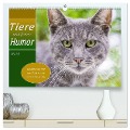 Tiere und feiner Humor (hochwertiger Premium Wandkalender 2025 DIN A2 quer), Kunstdruck in Hochglanz - Rainer Plett