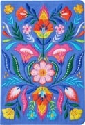 Cover-Bild zum Titel 'Fiesta del Sol Notizbuch bestickt A5 - 240 Seiten, königsblau' von ''