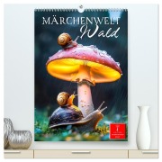 Cover-Bild zum Titel 'Märchenwelt Wald (hochwertiger Premium Wandkalender 2027 DIN A2 hoch), Kunstdruck in Hochglanz' von 'Peter Roder'