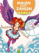 Cover-Bild zum Titel 'Malen nach Zahlen Manga' von 'Schwager & Steinlein Verlag'