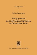Cover-Bild zum Titel 'Streitgegenstand und Entscheidungswirkungen im Öffentlichen Recht' von 'Steffen Detterbeck'