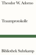 Cover-Bild zum Titel 'Traumprotokolle' von 'Theodor W. Adorno'