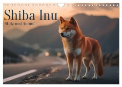 Cover-Bild zum Titel 'Shiba Inu - Stolz und Anmut (Wandkalender 2026 DIN A4 quer), CALVENDO Monatskalender' von 'Gisela Walther'