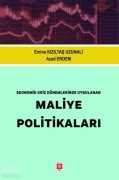 Cover-Bild zum Titel 'Ekonomik Kriz Dönemlerinde Uygulanan Maliye Politikalari' von 'Emine Kiziltas Uzunali'