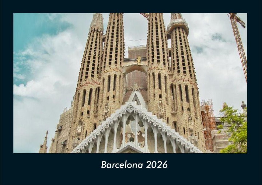 Barcelona 2026 Fotokalender DIN A4 - Tobias Becker