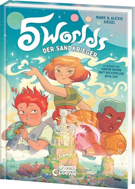 5 Worlds (Band 1) - Der Sandkrieger - Mark Siegel, Alexis Siegel