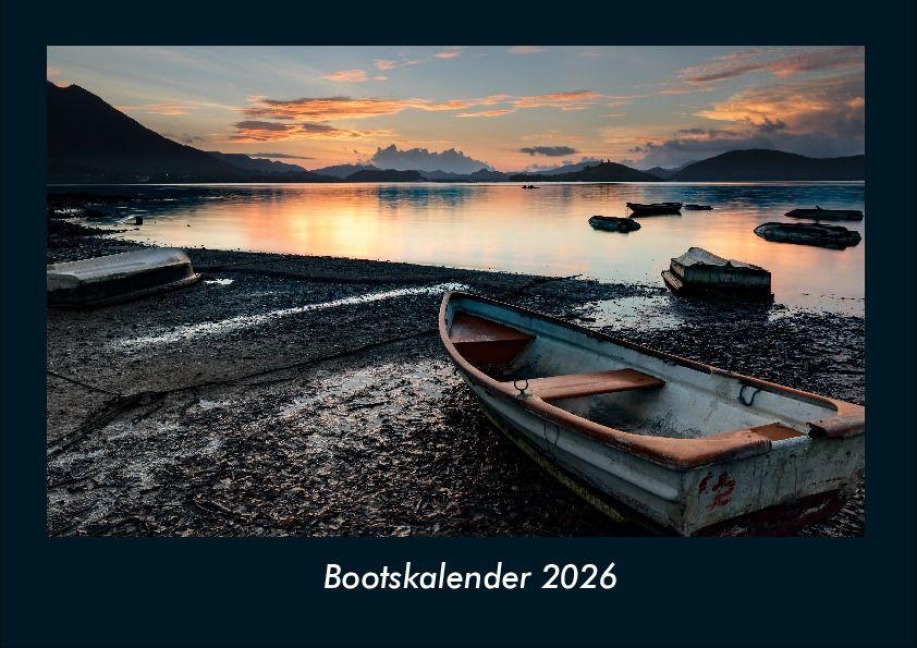 Bootskalender 2026 Fotokalender DIN A4 - Tobias Becker