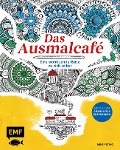 Cover-Bild zum Titel 'Das Ausmalcafé - Eine wohltuende Reise zu sich selbst' von 'Mike Pethig'