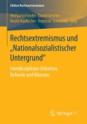 Cover-Bild zum Titel 'Rechtsextremismus und "Nationalsozialistischer Untergrund"' von ''