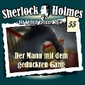 Cover-Bild zum Titel 'Der Mann mit dem geduckten Gang' von 'Arthur Conan Doyle'