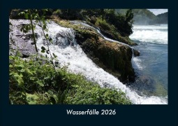 Cover-Bild zum Titel 'Wasserfälle 2026 Fotokalender DIN A4' von 'Tobias Becker'