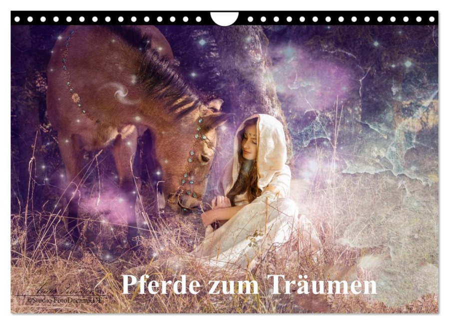 Pferde zum Träumen (Wandkalender 2026 DIN A4 quer), CALVENDO Monatskalender - Studio Fotodreams. De