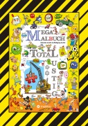 Cover-Bild zum Titel 'MEGA MALBUCH - 250 SEITEN WITZIGE AUSMALMOTIVE - LUSTIGE THEMEN - TOLLPATSCHIGE FIGUREN - SPASSIGE SZENEN' von 'Wolfgang André, Gabriele André'