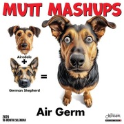Cover-Bild zum Titel 'Mutt Mashups 2026 12 X 12 Wall Calendar' von ''