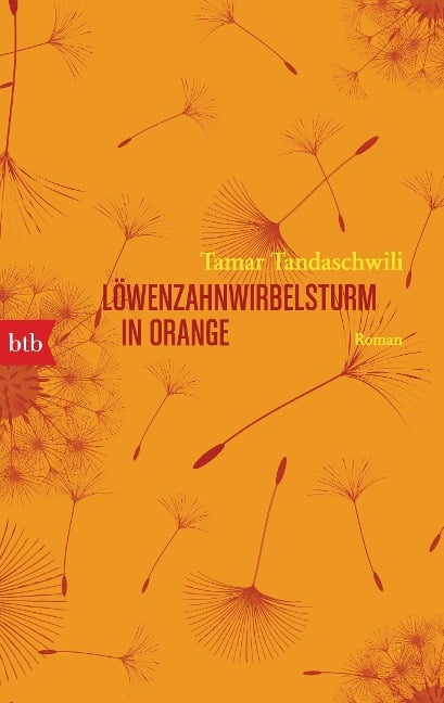 Löwenzahnwirbelsturm in Orange - Tamar Tandaschwili