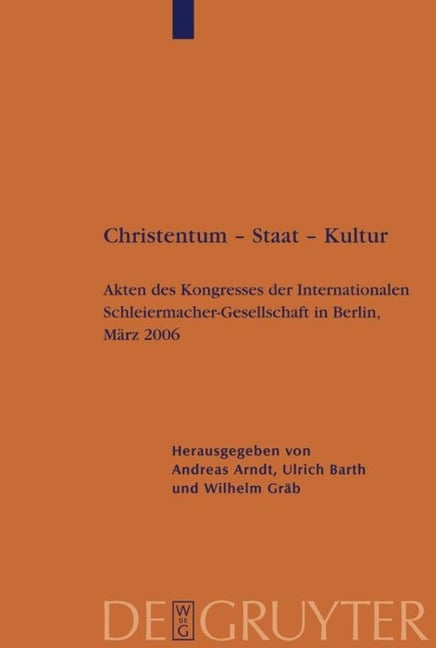 Christentum ¿ Staat ¿ Kultur - 