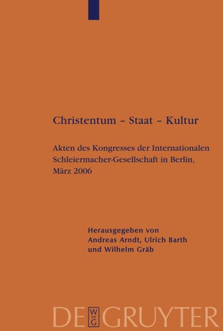 Christentum - Staat - Kultur - 