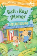 Cover-Bild zum Titel 'Rafi Y Rosi ¡Menú! (Rafi and Rosi Menu!)' von 'Lulu Delacre'