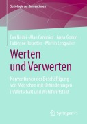 Cover-Bild zum Titel 'Werten und Verwerten' von 'Eva Nadai, Alan Canonica, Martin Lengwiler, Fabienne Rotzetter, Anna Gonon'