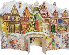 Cover-Bild zum Titel 'Adventskalender zum Aufstellen "An der Mauer"' von 'A. Rahlweß'