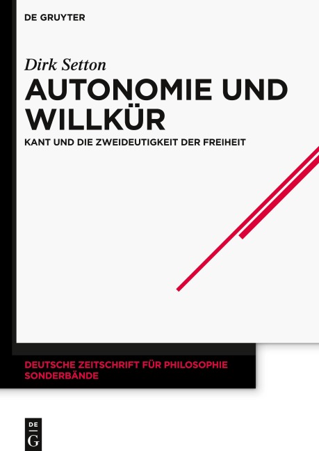 Autonomie und Willkür - Dirk Setton