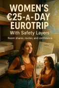 Cover-Bild zum Titel 'Women's EUR25-a-Day Eurotrip With Safety Layers' von 'Kimberly Walsh'
