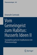 Cover-Bild zum Titel 'Vom Gemeingeist zum Habitus: Husserls Ideen II' von 'Emanuele Caminada'