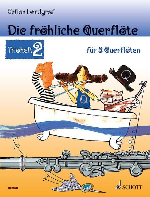 Die fröhliche Querflöte Trioheft 2 - Gefion Landgraf