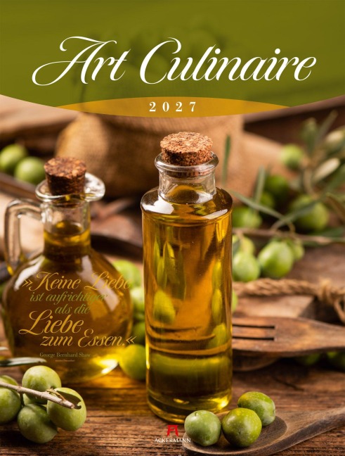 Art Culinaire Kalender 2027 - Ackermann Kunstverlag GmbH