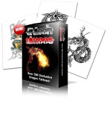 Cover-Bild zum Titel 'Drachen Tattoos - Dragon Tattoos.' von 'Otmar Trierweiler'