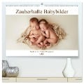 Zauberhafte Babybilder (hochwertiger Premium Wandkalender 2025 DIN A2 quer), Kunstdruck in Hochglanz - Sandra Felke