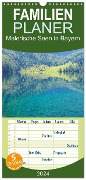 Familienplaner 2024 - Malerische Seen in Bayern mit 5 Spalten (Wandkalender, 21 x 45 cm) CALVENDO - Elisabeth Schittenhelm