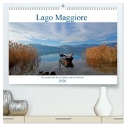 Lago Maggiore - Der malerische See in Italien und der Schweiz (hochwertiger Premium Wandkalender 2026 DIN A2 quer), Kunstdruck in Hochglanz - Joana Kruse