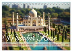 Miniatur Reise (Tischkalender 2026 DIN A5 quer), CALVENDO Monatskalender - Kerstin Waurick