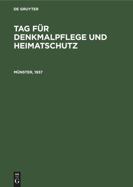 Münster, 1937 - 