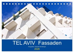 Cover-Bild zum Titel 'TEL AVIV Fassaden (Tischkalender 2026 DIN A5 quer), CALVENDO Monatskalender' von 'Gabriele Rechberger'