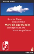 Cover-Bild zum Titel 'Mehr als ein Wunder' von 'Steve de Shazer, Yvonne Dolan'