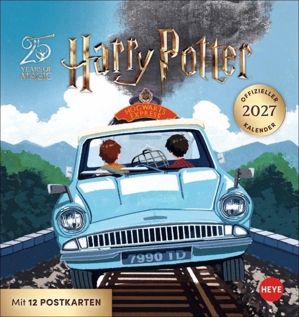 Harry Potter Postkartenkalender 2027 - 