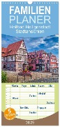 Familienplaner 2025 - Heilbad Heiligenstadt Stadtansichten mit 5 Spalten (Wandkalender, 21 x 45 cm) CALVENDO - Holger Weigelt