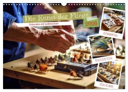 Cover-Bild zum Titel 'Die Kunst der Fliege (Wandkalender 2026 DIN A3 quer), CALVENDO Monatskalender' von 'Torsten Irmer'