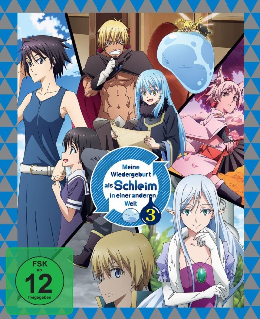 Meine Wiedergeburt als Schleim in einer anderen Welt - Staffel 3 - Vol.1 - [DVD] mit Sammelschuber - 