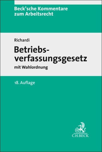 Betriebsverfassungsgesetz. BetrVG - 