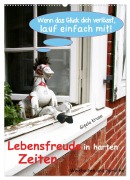 Cover-Bild zum Titel 'Lebensfreude in harten Zeiten (Wandkalender 2026 DIN A2 hoch), CALVENDO Monatskalender' von 'Gisela Kruse'