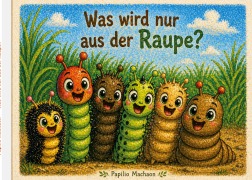 Cover-Bild zum Titel 'Was wird nur aus der Raupe?' von 'Papilio Machaon'